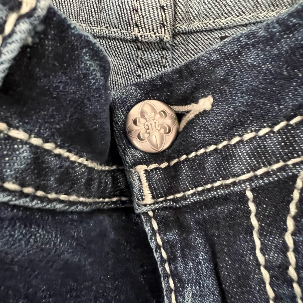MissMe Bellbottom Cowgirl Jeans